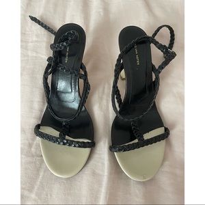 Dries Van Noten Braided Leather Sandals